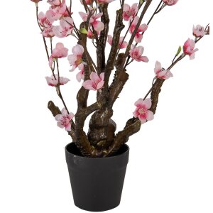 Clayre & Eef 6PL0372 Decoratieve Boom Roze 18x18x70 cm Kunststof
