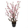 Clayre & Eef 6PL0372 Decoratieve Boom Roze 18x18x70 cm Kunststof