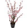 Clayre & Eef 6PL0372 Decoratieve Boom Roze 18x18x70 cm Kunststof