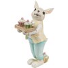 Clayre & Eef 6PR4392 Decoratief Konijn Beige Geel Polyresin 11x6x16 cm
