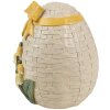 Clayre & Eef 6PR4400 Decoratief Ei Beige Geel Polyresin 9x8x10 cm Landelijke Stijl