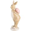 Clayre & Eef 6PR5252 Decoratief Konijn Beige Roze 10x12x31 cm Landelijke Stijl