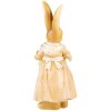 Clayre & Eef 6PR5233 Decoratief Konijn Bruin Beige 11x11x26 cm Landelijke Stijl
