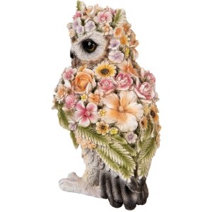 Clayre & Eef 6PR5112 Decoratieve Uil Bruin Roze...