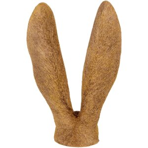 Clayre & Eef 6PR5115 Decoratieve Konijnenoren Bruin Roze 22x16x34 cm