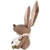 Clayre & Eef TW0617 Decoratie Konijn Bruin 20x17x41 cm Landelijke stijl