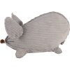 Clayre & Eef TW0618 Decoratie Muis Grijs 28x15x16 cm Landelijke stijl
