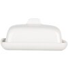 Clayre & Eef 6CE2045 Botervloot keramiek wit 9x8x5 cm