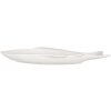 Clayre & Eef 6CEBO0199XS Schaal Vis Keramiek Wit 27x14x3 cm 125 ml