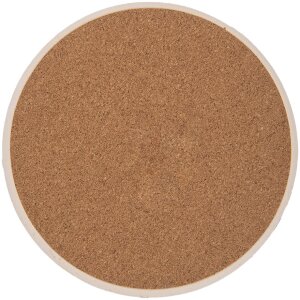 Clayre & Eef 6CE2050 Pannenbodem Keramiek Beige Roze Ø 16 cm Landhuis