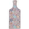 Clayre & Eef 6CE2058 Pannenmat Blauw 12x30 cm Keramisch Boho