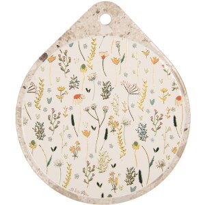 Clayre & Eef 6CE2063 Pannenmat Keramiek Beige Geel...