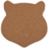 Clayre & Eef 6CE2065 Pannenmat Kat Keramisch Bruin 20x20 cm Landhuis