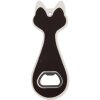 Clayre & Eef 6CE2066 Flesopener Kat Rood 5x14x1 cm Keramiek Landelijke stijl