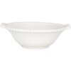 Clayre & Eef 6CEBO0200S Keramisch Schaaltje 9x6x3 cm 25 ml Wit Landelijke Stijl