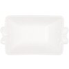 Clayre & Eef 6CEBO0201M Keramisch Schaaltje Wit 12x7x4 cm 75 ml