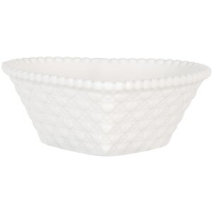 Clayre & Eef 6CEBO0203M Schaaltje Hartvorm Wit 10x9x4 cm 75 ml