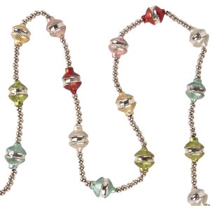 Clayre & Eef 65995 Kerstslinger Zilver 180 cm...