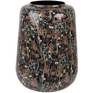 Clayre & Eef 65886 Decoratieve Vaas IJzer Zwart Bruin...