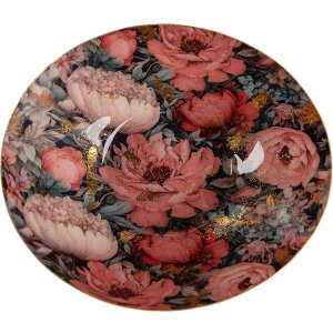 Clayre & Eef 65898 Kom Goud Roze IJzer 16x14x6 cm...
