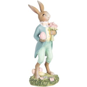 Clayre & Eef Decoratief Konijn Pastel Landelijke...