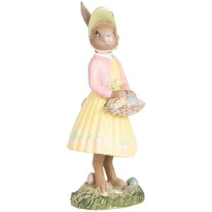 Clayre & Eef Decoratief Konijn Beige Geel 5x6x12 cm...