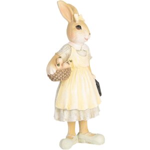 Clayre & Eef 6PR5455 Decoratief Konijn Beige Geel...