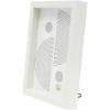Deknudt S68XH1 fotolijst wit hout 15x20 cm glad helder glas MDF