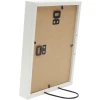 Deknudt S68XH1 fotolijst wit hout 15x20 cm glad helder glas MDF