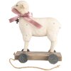 Clayre & Eef Decoratief Figuur Schaap Landelijke Stijl Polyresin Beige Bruin 17x9x20 cm