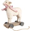 Clayre & Eef Decoratief Figuur Schaap Landelijke Stijl Polyresin Beige Bruin 17x9x20 cm