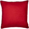 Clayre & Eef KT021.381 Kussenhoes Beige Rood 44x44 cm Landelijke stijl Kerstmis