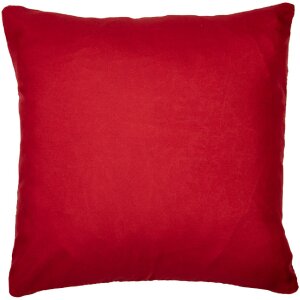 Clayre & Eef KT021.383 Kussenhoes 44x44 cm Rood Wit...