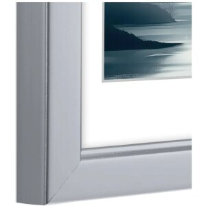 Hama Kunststof lijst Chill Wit Zilver 10x15 cm 13x18 cm 15x20 cm 30x40 cm
