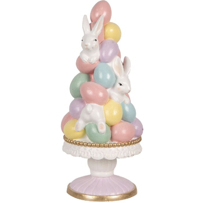 Clayre & Eef 5MG0057 Decoratie konijn Ø 27x61 cm landelijke stijl