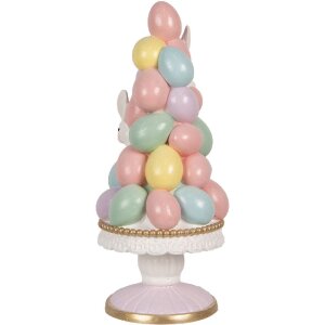 Clayre & Eef 5MG0057 Decoratie konijn Ø 27x61 cm landelijke stijl