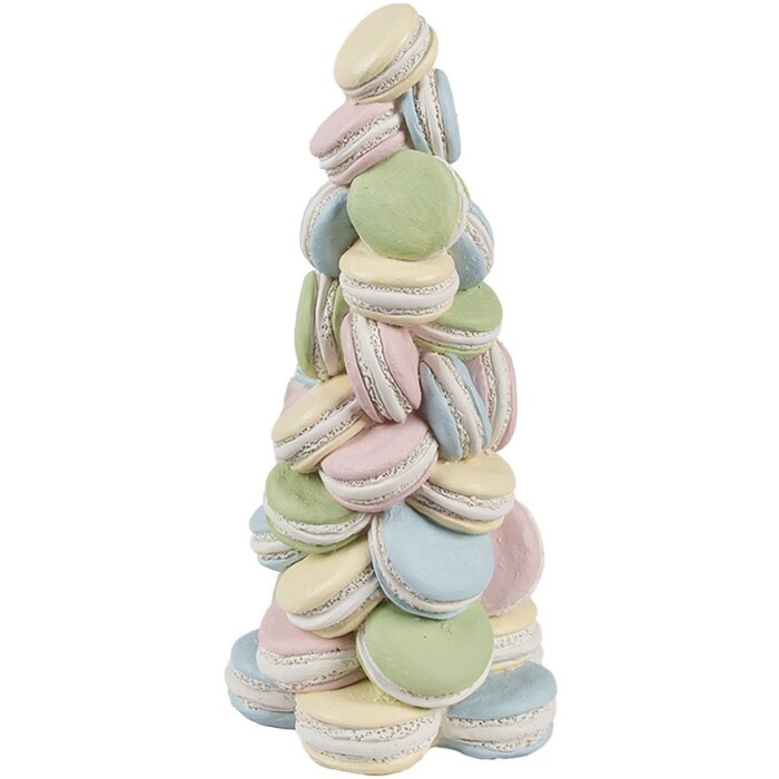 Clayre & Eef 6PR5165 Decoratie Taart Macaron Ø 12x25 cm