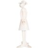 Clayre & Eef Decoratief Schaap Wit Roze 6x4x17 cm Polyresin landelijke stijl