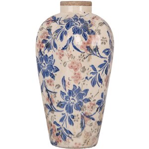 Clayre & Eef 6CE1935S Vaas Landelijke Stijl Beige...