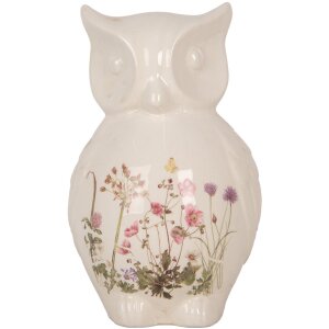 Clayre & Eef Decoratief Uil Landelijke Stijl Keramiek...