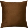 Clayre & Eef kussenhoes bruin 45x45 cm landelijke stijl synthetisch materiaal