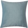 Clayre & Eef Kussenhoes 45x45 cm Blauw Landelijke Stijl Makkelijk Onderhoudbaar