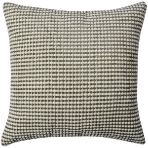 Clayre & Eef Kussenhoes 45x45 cm Bruin Wit Landelijke...
