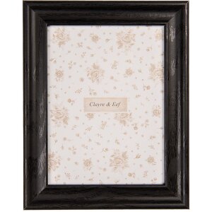 Clayre & Eef Fotolijst 13x18 cm Zwart Boho Stijl MDF...