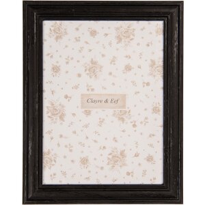 Clayre & Eef Fotolijst 10x15 cm Zwart Elegant Boho...