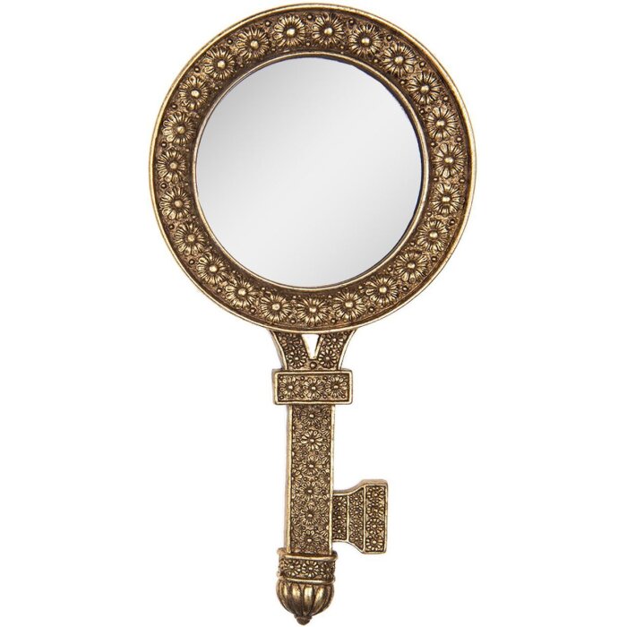 Clayre & Eef Deko Wandspiegel Barok in Goud 13x2x25 cm