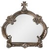 Clayre & Eef 62S319 Spiegel Barok Wandspiegel Zilver 30x3x30 cm