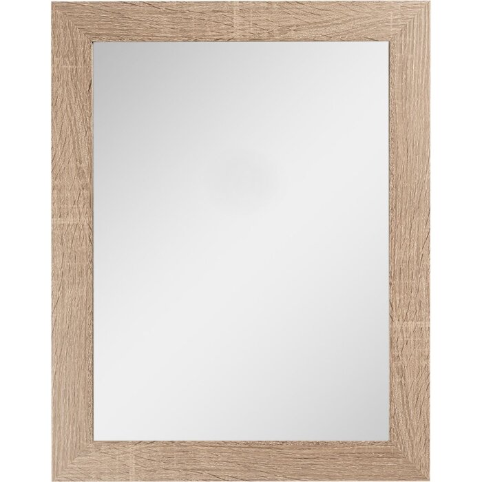 Clayre & Eef 62S327 Wandspiegel landelijke stijl bruin 37x2x47 cm