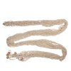 Clayre & Eef 66072 Decoratie Visnet Beige 200x400 cm Landelijke stijl