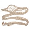 Clayre & Eef 66072 Decoratie Visnet Beige 200x400 cm Landelijke stijl